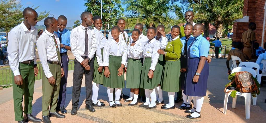 Students on campus